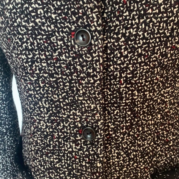 Louis Feraud grey tweed single breasted blazer - Picture 6 of 9